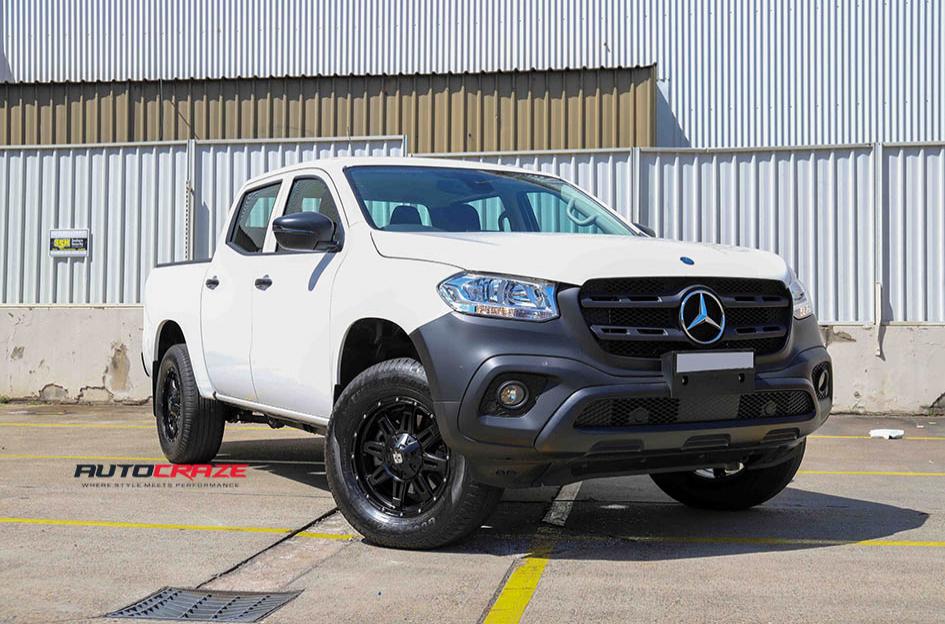 MERCEDES X CLASS RENEGADE V2 MATTE BLACK